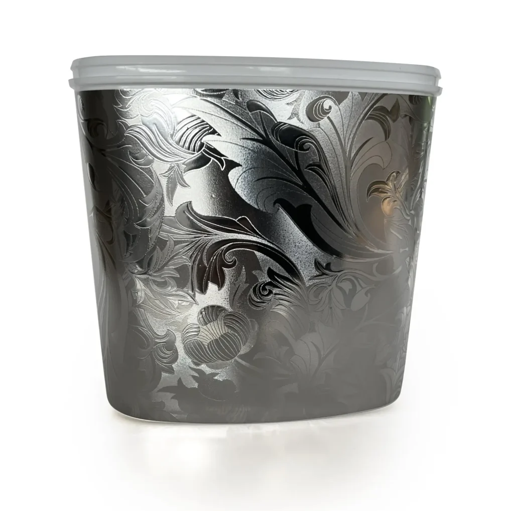 Metallic Embossed In Mold Labeling (IML) For Container And Pail Industry image 2